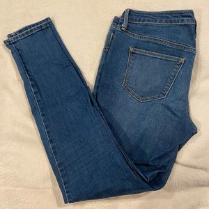 Full length skinny jeans